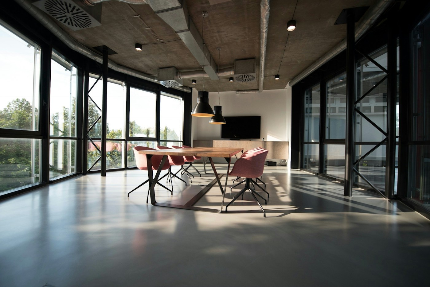 Shared office interior
